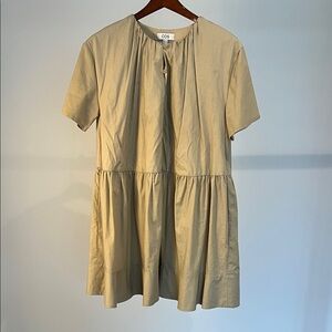 COS Beige Mini Dress